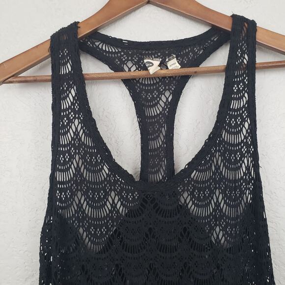 ROXY Crochet Top Sweater Coverup - XS - Picture 6 of 10